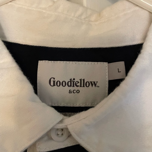 Mens GoodFellow & Co. short sleeve 1/4 button polo - Picture 3 of 3